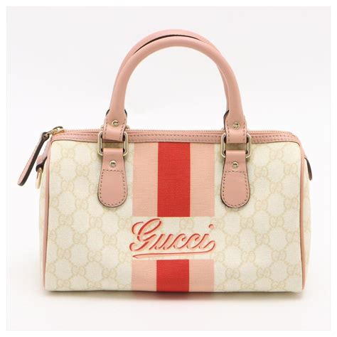 gucci joy boston bag pink|gucci boston bag used.